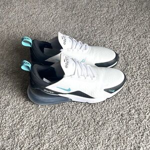 White Nike 270s Women’s 7